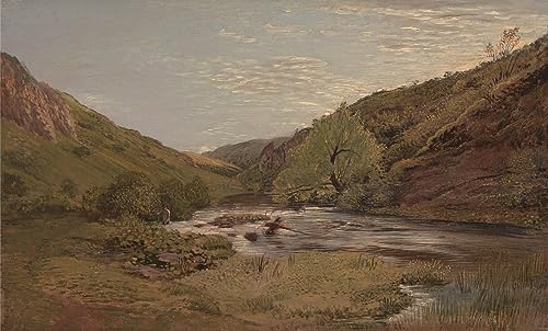 Affiche Toile Dovedale de Linnell 60x90cm en haute définition pour décoration raffinée