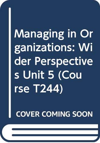  Wider Perspectives (Unit 5)