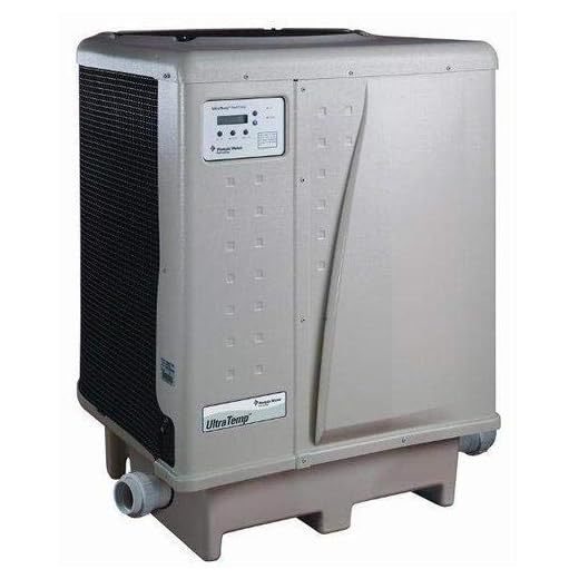 Pentair 460935 UltraTemp 120 H/C High Performance Pool Heat Pump, Heat/Cool, 230 Volt, 60 Hertz, 1 Phase, Almond