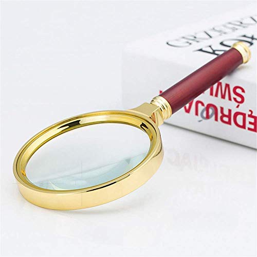 Vergrootglas 6x lezen vergrootglas hand vergrootglas leesboek munten inspectie insecten rotsen kaart - Image 3