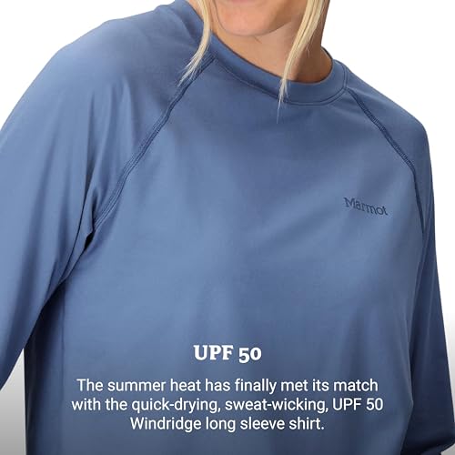 Image of MARMOT Women's Windridge Moisture Wicking, Breathable, UPF 50 Long Sleeve Shirt