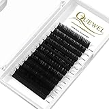 0.15Thickness C Curl 11mm Silk Eyelash Extensions Professional Salon Use
