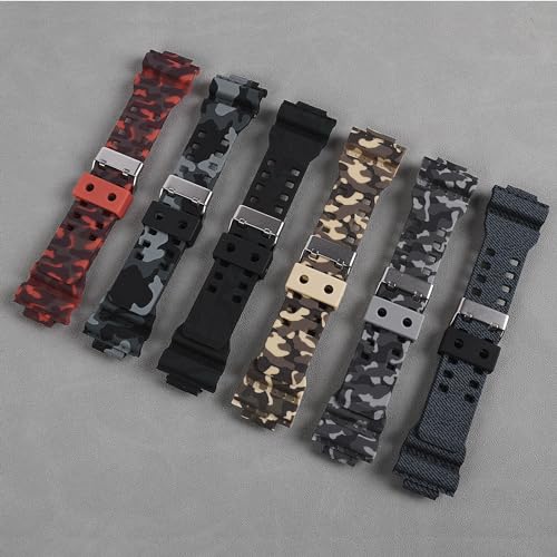 MyTime OliBoPo Replacement Strap for Casio Men's G-Shock GD120/GA-100/GA-110/GA-100C