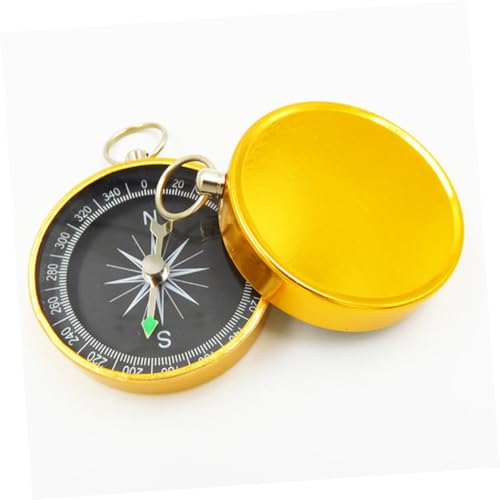 Set de 4 Brújulas Mini Portátiles metálicas para Camping miniatura 7