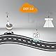 Osram LEDguardian Road Flare Signal V16 IoT, DGT 3.0 zertifizierte LED-Warnleuchte, Verwendung in Spanien vorgeschrieben, 1900K, Echtzeit-Lokalisierung, Orange