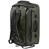 Vertx RLT Tactical Travel Duffel Bag Backpack for Men and Women, Compatible with Vertx Tactigami for Survival EDC Gear, Hunting Luggage, OD Green - 80L