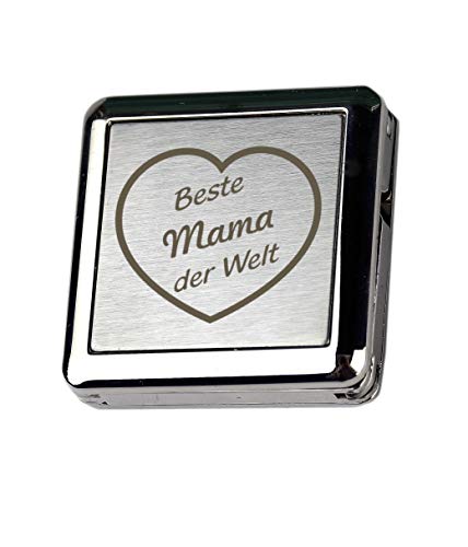 geschenke-fabrik, Accroche-Sac Argenté argenté 4x4 cm