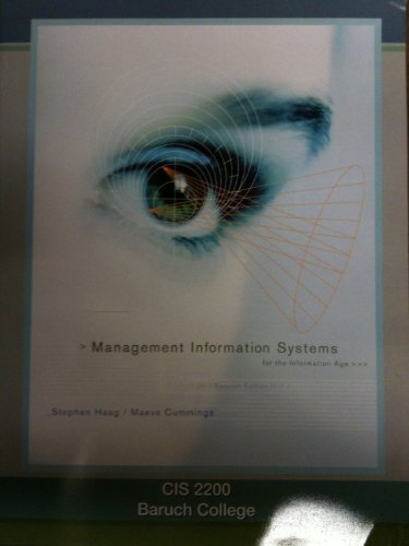 Management Information Systems for the Information Age (Baruch College ...