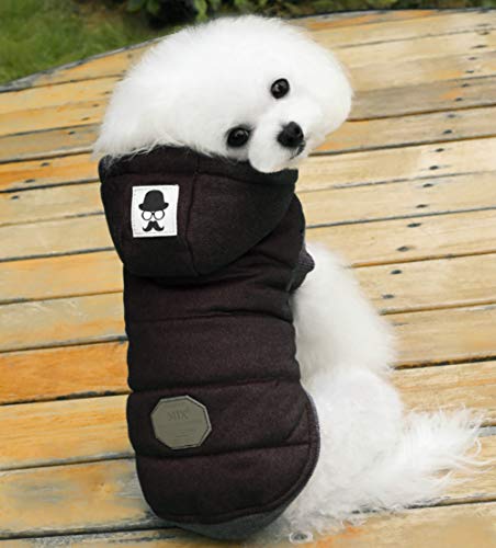 Ropa de invierno para perros con acabados acogedores de invierno 5