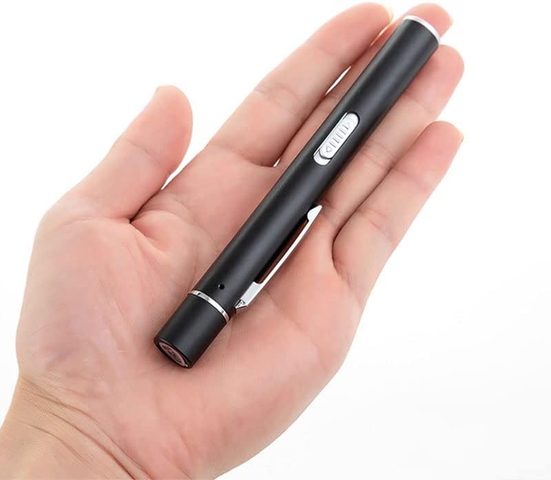 Miniatura 5 de Linterna de bolsillo Luces duales Blanco Amarillo LED Pluma Luces USB Recargable Médico Práctico Penlight Mini Linterna de enfermería Lámpara de