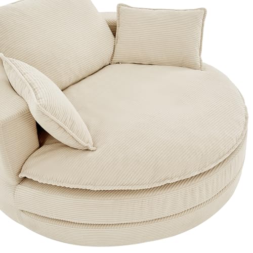Sillón Plegable Beige miniatura 6