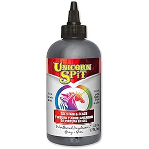 Unicorn SPiT 5771013 Gel Stain & Glaze Weathered Daydream 8 Ounce Bottle Assorted 8 Fl Oz