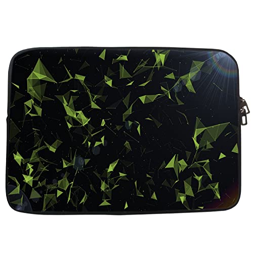 Image of TheSkinMantra Chain Laptop Sleeve Bag Compatible with Laptop /Macbooks /Chrombook /Notebook /Zbook (13.3 Inch [Chain], Polygon Art)