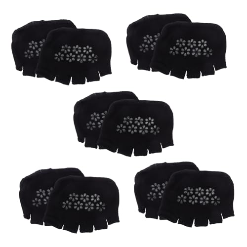 BESPORTBLE Summer Women Half Toe Socks Elastic Cotton Toe Covers for Running Casual Shoes