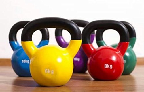 Image of Arnav Kettlebell PVC Coated with Steel Handle 8 kg