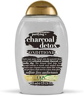 OGX Charcoal Conditioner for Oily and Greasy Hair, 385 ml