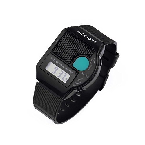 FR Francais Hablar despertador ver Les aveugles Superior Homme Femme reloj Messieurs Montre-Bracelet Parlant