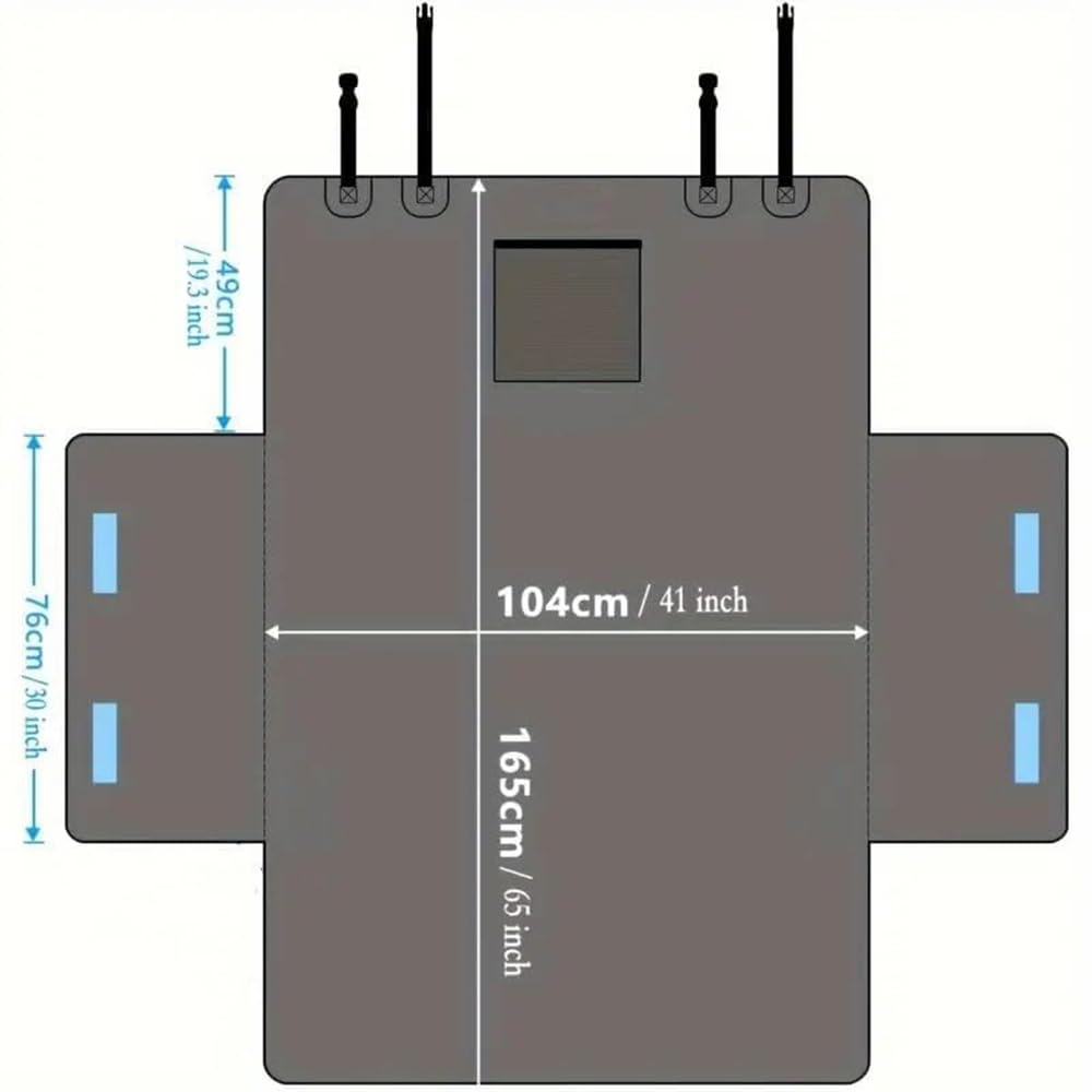 Funda Maletero Coche Perros, para BMW M3 Touring (G81) 2022 2023 Funda Protector Perros para Maletero Resistente al desgarro y fácil de Limpiar