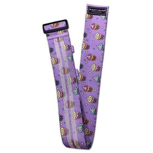 Mighty BunsResistance Band, Adjustable Exercise Bands, Heavy-Duty Exercise Resistance Bands for Working Out, Thick & Non-Slip, with Carrying Case, Pink