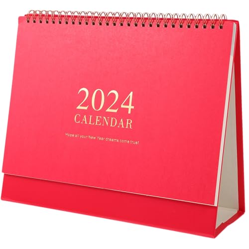 HOMOBABE 年卓上カレンダー 大型シンプル月間スケジュールデスクカレンダー 厚手製スタンディングプ 教師 学生 オフィス向け計画用