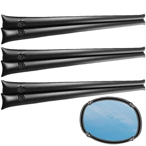 Bolsillos de agua para piscina | 3 piezas bolsa de peso 20 cm para cubierta, protección de invierno reforzada para exterior y jardín de almacenamiento temperie