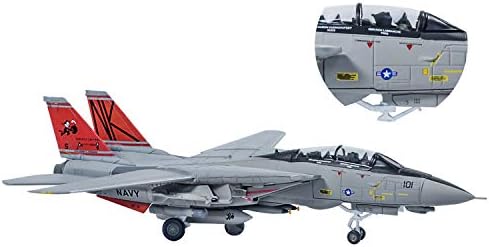Lose Fun Park 1:100 Military Model Plane F-14 Diescast Alloy Fighter Plane Model
