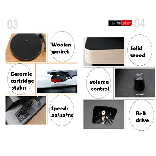 Tourne Disque avec Haut-parleurs Intégrés 2 Haut-parleurs, Platine Vinyle, Lecteur Vinyles D’enregistrement Vinyle… - Les Beatles, Paul McCartney, John Lennon, RIngo Starr, George Harrison Tourne Disque avec Haut-parleurs Intégrés 2 Haut-parleurs, Platine Vinyle, Lecteur Vinyles D'enregistrement Vinyle… – Image 4
