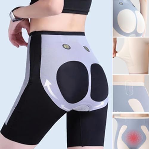 Leggings de controle de barriga, modelador de restauração para mulheres - Calça Cintura Alta com Con