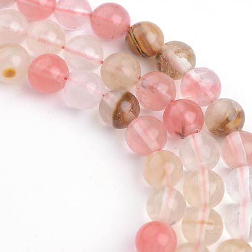 Image of 70pcs Adabele Lab Created Watermelon Tourmaline Gemstone 10mm Round Beads