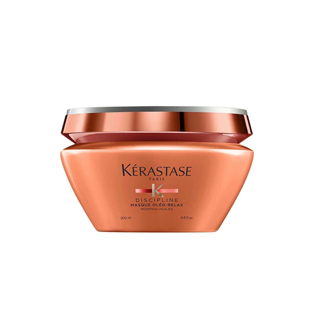 Kérastase, Discipline Oléo-Relax, Maschera Lisciante & Anti-Crespo, Per Capelli Indisciplinati, Voluminosi & Secchi, 200 ml