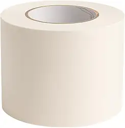 Missner Esparadrapo Impermeável Industrial 10cm x 50 metros | Alta Fixação e Resistência | Uso para Saúde, Industrial e Esportivo | Tecido 100% Algodão com Resina Acrílica