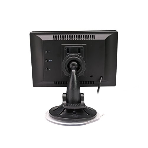 Backup Camera Monitor,Raayoo S5-001 5 Inch High Definition Tft Lcd Monitor Display Screen For Car Rear View Camera With 2 Optional Bracket,2 Way Video Input,12V/24V(5 Inch-01) #TOP5