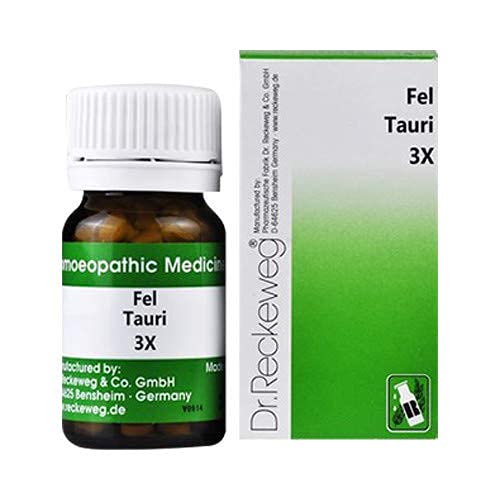 NWILNWIL Dr. Reckeweg Germany Fel Tauri Trituration Tablet 3X