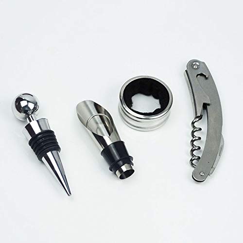 Bague à vin et tire-bouchon kit pour éviter les taches de vin et les bouchons cassés à table