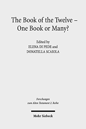 The Book of the Twelve - One Book or Many?: Metz