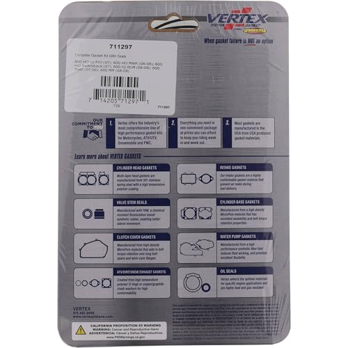 Kit de joint complet Vertex-Winderosa 711297 étanchéité haute performance - 4
