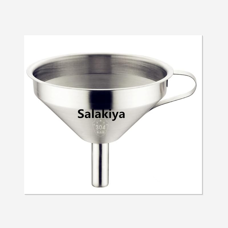Sanitary Funnel Stainless Steel 304, Filler for Filter Wine (with 400 Micron Filter Plate) - (Thread Specification: Funnel)