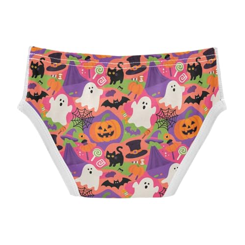visesunny Boys Potty Training Underwear Cute Colorful Halloween Breathe Cotton Briefs Size 2T-8Y for Toddler2