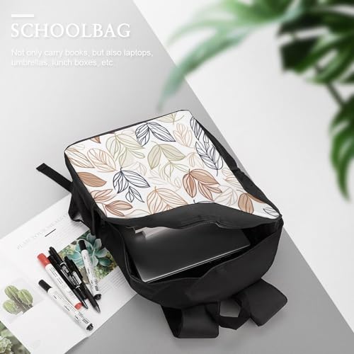 Sac d'école Leaf ergonomique 17 pouces haute capacité - 5