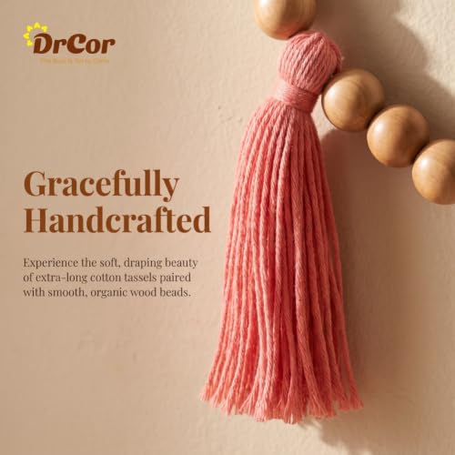 Image of DrCor Crayon Rainbow Tassel Garland - Classroom Party Nursery Decor