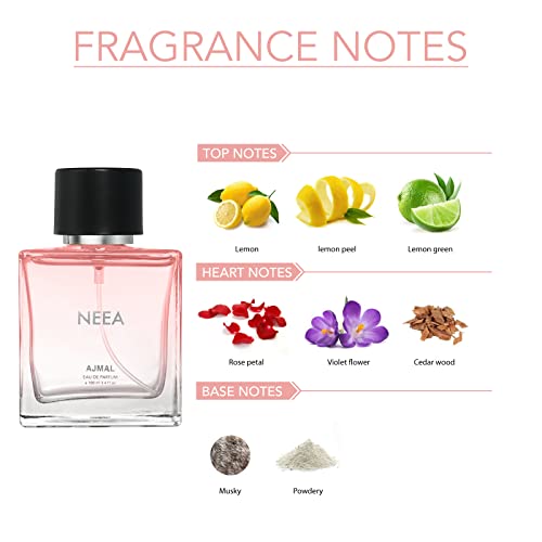 Ajmal Neea Eau De Perfume Floral Perfume, 100 ml - Image 2