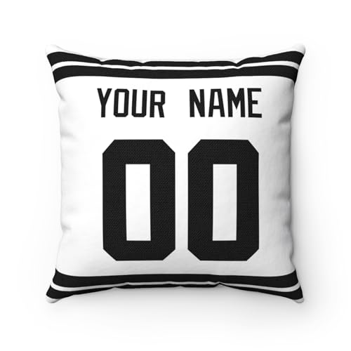 Image of ANTKING Throw Pillow 2 Pack Custom Any Name and Number Personalized Gift for Men Women Boys