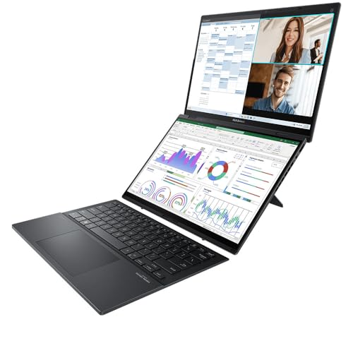 Zenbook Duo 14 · Intel Core Ultra 9 · 285H placa Arc Graphics tela 14' touch SSD 1Tb NVMe RAM 32Gb