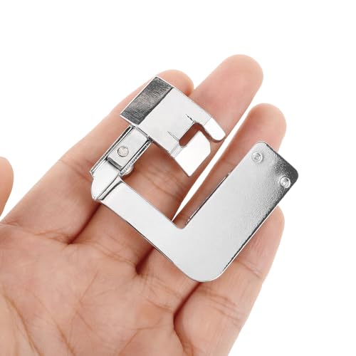 Set 6 pcs de pie prensatela para dobladillo enrollado metal miniatura 2