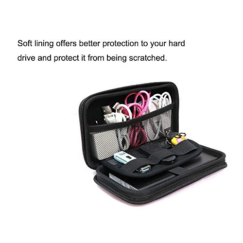 Andoer Bolsa de armazenamento para disco rígido Bolsa de transporte portátil EVA Organizador à prova