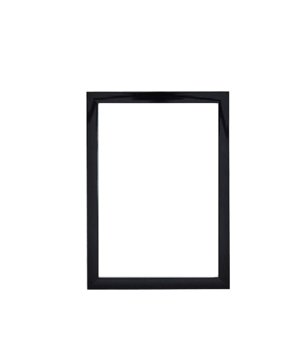Rainbow Colour Range Picture/Photo/Poster frame- With an MDF backing board- Ready to hang - With a High Clarity Styrene Shatterproof Perspex Sheet - Black Gloss A3