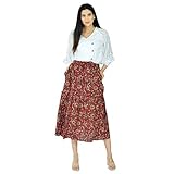 El efecto de uso es un MAXI o un MIDI, depende de tu altura y de la talla que compres. Tenga en cuenta antes de comprar: las caderas pueden ser más notorias cuando las usan personas con caderas más grandes.