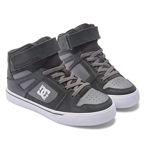 DC Shoes Pure High-Top EV - Zapatillas altas de piel para niños