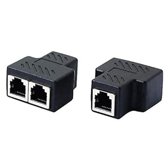 Diviseur/séparateur RJ11 - 1 Prise Femelle Vers 2 Prises Femelles - Occasion Testé, Garantie 3 Mois