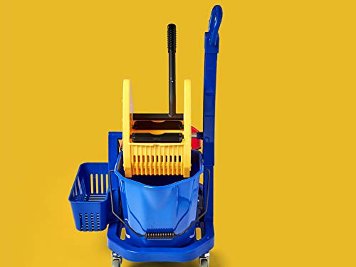 AmazonCommercial - Carrello con due secchi con